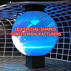 LED full color display screen indoor flexible spherical soft screen