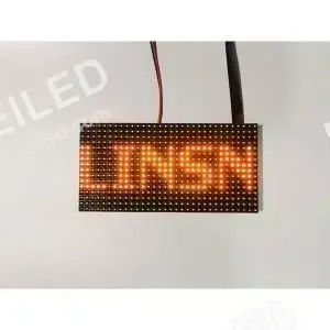 P10mm 320mmx160mm Single Yellow Color LED Module