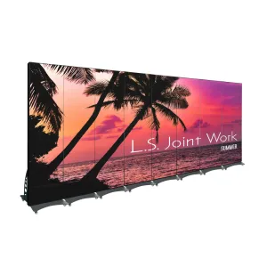Turnkey Stage & Church LED Video Wall Display (P2.5mm, 16.8FT × 6.3FT (5120×1920mm))