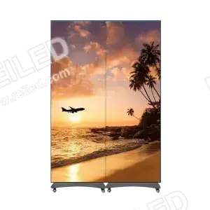 2-Pack Foldable GOB LED Poster Display Set (640×1920mm)