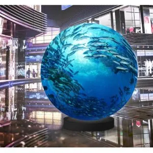 1.5m LED Ball Display, Indoor P2.0 Flexible Sphere for Advertising