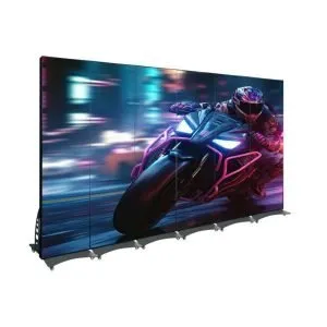 LED Display Wall | 3840×1920mm (12.6FT × 6.3FT) P2.5 | P1.86 GOB Surface | Easy-to-Assemble Magnetic LED Kit for Stage & Church