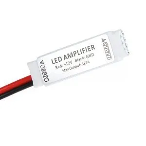Mini RGB LED Amplifier Controller with for RGB multi-color 5050 3528 LED Flexible Strip Light DC12V 12A 144W RGB 4pin Signal amplifier