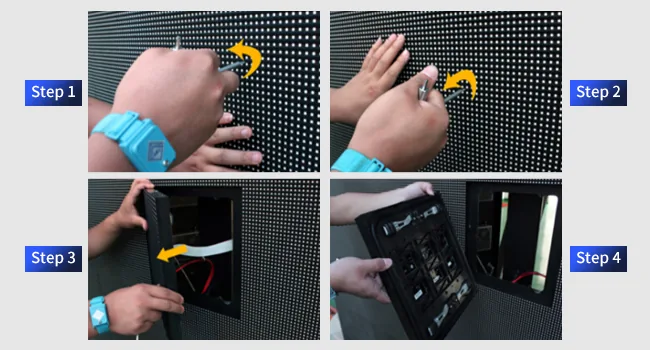 LED display parts and compatibility support