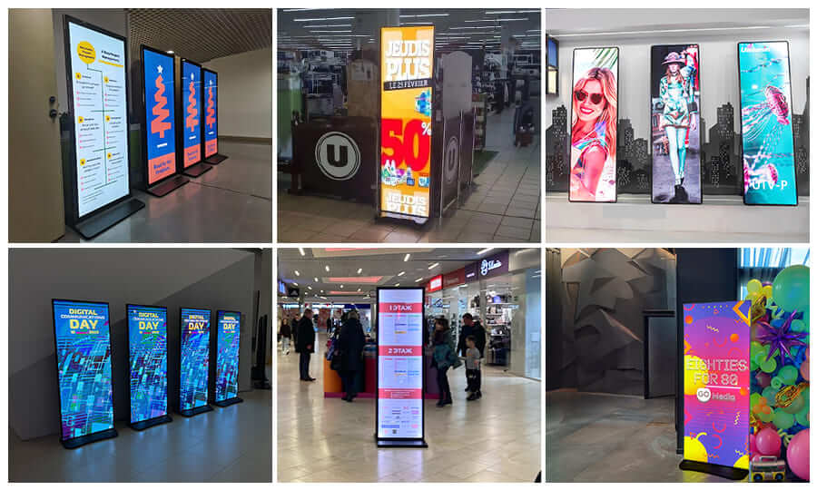 LED poster display application fields